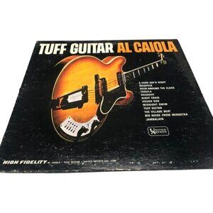 Tuff guitar al caiola vinyl record United artist record READ